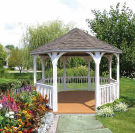 Economy Vinyl Gazebo